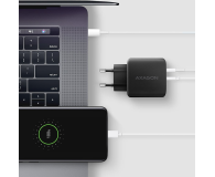 AXAGON ACU-PQ45 Ładowarka sieciowa 2-port QC3.0,4.0/AFC/FCP/PPS/Apple + PD type-C, 45W, Czarna - 1485043 - zdjęcie 4